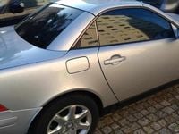 Usado Mercedes SLK200 192 HP (141 kW) 1996 Cinzento Cabrios