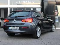 Usado BMW 116 Sport Line 116 HP (85 kW) 2016 Cinzento Citadino