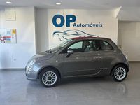 Usado Fiat 500C Lounge 69 HP (50 kW) 2014 Cinzento Cabrios