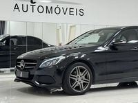 Usado Mercedes C200 Avantgarde 136 HP (100 kW) 2014 Preto Sedan