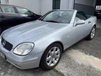 Usado Mercedes SLK200 192 HP (141 kW) 1997 Cinzento Cabrios