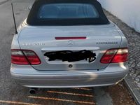 Usado Mercedes CLK230 193 HP (141 kW) 2000 Cinzento Cabrios