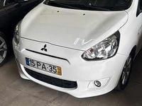 Usado Mitsubishi Space Star 80 HP (58 kW) 2014 Branco Citadino