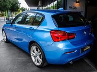 Usado BMW 118 Luxury Line 150 HP (110 kW) 2018 Azul Citadino