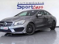 Usado Mercedes CLA180 AMG line 109 HP (80 kW) 2015 Cinza Sedan