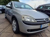 Usado Opel Corsa 75 HP (55 kW) 2003 Cinzento Citadino