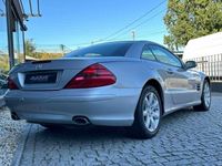 Usado Mercedes SL350 245 HP (180 kW) 2003 Cinzento Cabrios