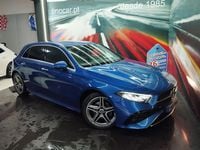 Usado Mercedes A180 AMG line 116 HP (85 kW) 2024 Azul Sedan
