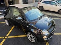Usado Fiat 500C Lounge 85 HP (62 kW) 2013 Preto Cabrios