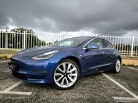 Usado Tesla Model 3 Long Range AWD 350 kW (476 HP) 2019 Azul Sedan