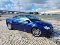 Usado VW Eos 140 HP (102 kW) 2008 Azul Cabrios