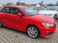 Usado Audi A1 S-Line 95 HP (69 kW) 2017 Azul Citadino