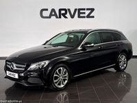 Usado Mercedes C220 Avantgarde 170 HP (125 kW) 2015 Preto Carrinha