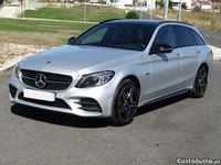 Usado Mercedes C300e AMG line 320 HP (235 kW) 2021 Cinza Carrinha