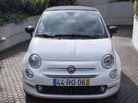 Usado Fiat 500C Lounge 95 HP (69 kW) 2016 Branco Cabrios
