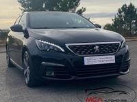 Usado Peugeot 308 GT-line 130 HP (95 kW) 2019 Preto Coupé