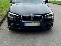 Usado BMW 116 116 HP (85 kW) 2015 Preto Citadino