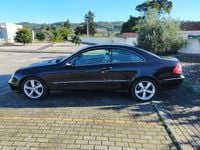 Usado Mercedes CLK270 170 HP (125 kW) 2005 Preto Coupé