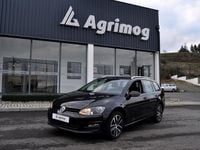 Usado VW Golf VII 110 HP (80 kW) 2017 Preto Carrinha