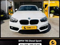 Usado BMW 116 Sport Line 116 HP (85 kW) 2016 Branco Citadino