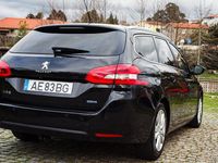Usado Peugeot 308 Active 120 HP (88 kW) 2015 Preto Carrinha