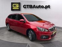 Usado Peugeot 308 Allure 130 HP (95 kW) 2019 Vermelho Carrinha