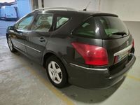 usado Peugeot 407 SW 1.6 HDI interior em pele