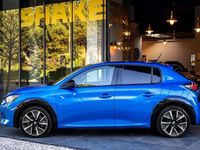 Usado Peugeot e-208 GT-line 100 kW (136 HP) 2021 Azul escuro Citadino