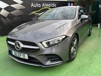 Usado Mercedes A180 AMG line 115 HP (84 kW) 2019 Cinza Sedan