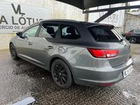 Usado Seat Leon ST Reference 115 HP (84 kW) 2016 Cinza antracite Carrinha