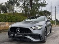 Usado Mercedes C300 AMG line 313 HP (230 kW) 2022 Cinza Carrinha