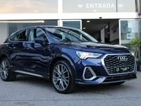 Usado Audi Q3 Sportback 150 HP (110 kW) 2021 Azul SUV