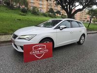 Usado Seat Leon ST 115 HP (84 kW) 2018 Branco Carrinha