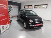 Usado Fiat 500C Lounge 69 HP (50 kW) 2012 Preto Cabrios