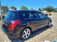 Usado Peugeot 308 109 HP (80 kW) 2009 Preto Carrinha
