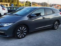 Usado Honda Civic 119 HP (87 kW) 2014 Cinza Carrinha
