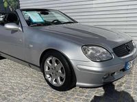 Usado Mercedes SLK200 136 HP (100 kW) 1999 Cinzento Cabrios