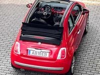 Usado Fiat 500C Lounge 69 HP (50 kW) 2014 Vermelho Cabrios