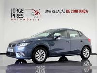 Usado Seat Ibiza 95 HP (69 kW) 2022 Cinzento Citadino