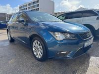 Usado Seat Leon Ecomotive 105 HP (77 kW) 2015 Azul Carrinha