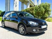 Usado VW Golf VI 105 HP (77 kW) 2009 Preto Citadino