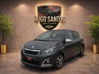 Usado Peugeot 108 Allure 72 HP (52 kW) 2016 Cinza escuro Cabrios