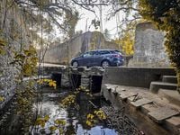 Usado Renault Mégane GrandTour 140 HP (102 kW) 2019 Cinzento Carrinha