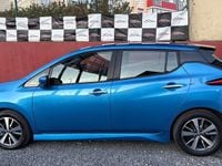 Usado Nissan Leaf N-Connecta 110 kW (150 HP) 2021 Azul escuro Citadino