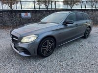 Usado Mercedes C300 AMG line 306 HP (225 kW) 2020 Cinza Carrinha