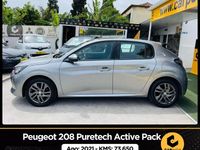 Usado Peugeot 208 Active 75 HP (55 kW) 2021 Cinza Citadino