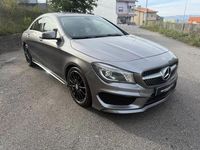 Usado Mercedes CLA180 AMG line 109 HP (80 kW) 2014 Cinzento Sedan