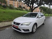 Usado Seat Leon ST 115 HP (84 kW) 2018 Branco Carrinha