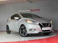 Usado Nissan Micra Acenta 90 HP (66 kW) 2019 Cinza prata Citadino