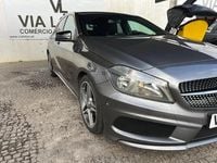 Usado Mercedes A160 AMG line 90 HP (66 kW) 2015 Cinza antracite